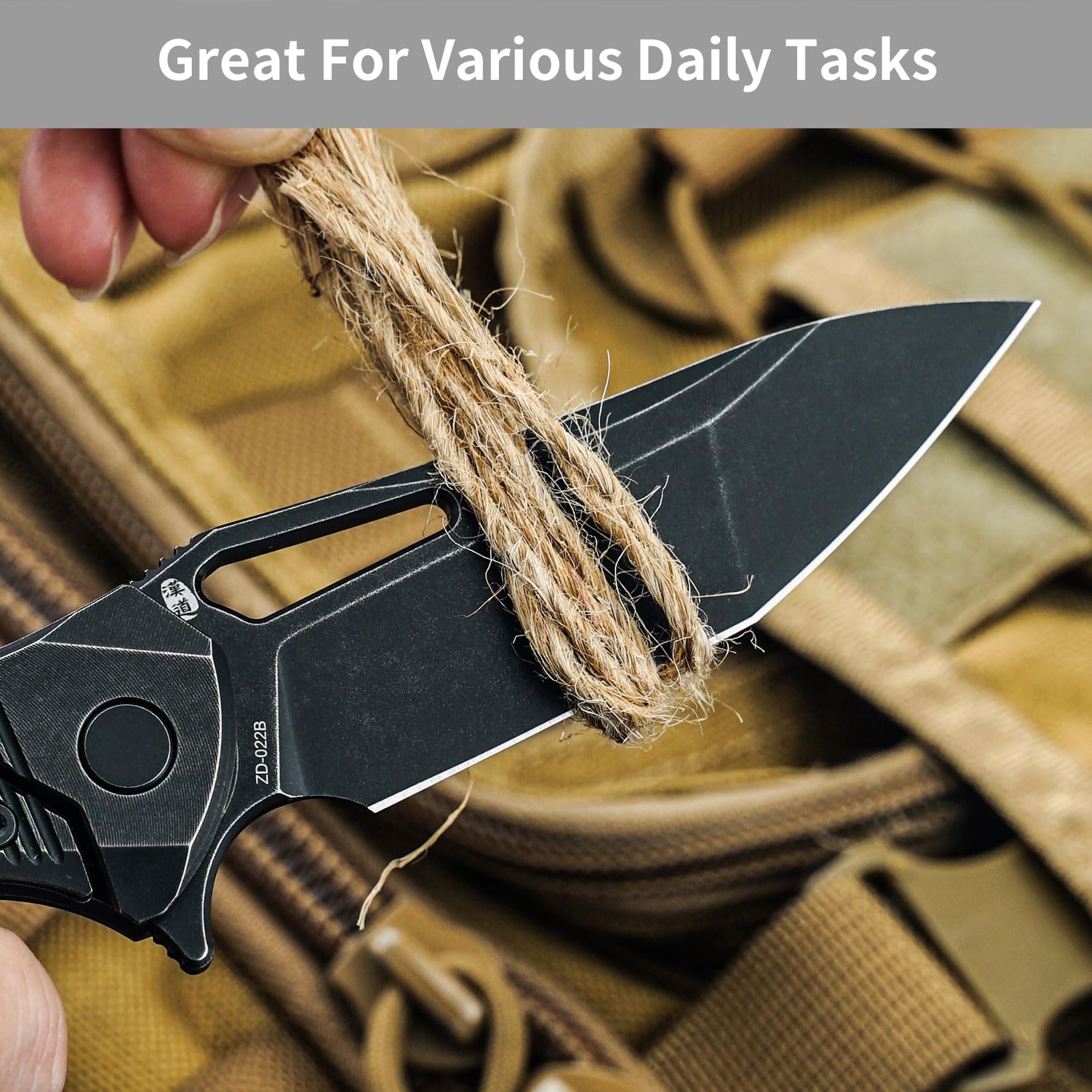 Amazon.com: HX OUTDOORS Pocket Knife with Lock, High End S35VN